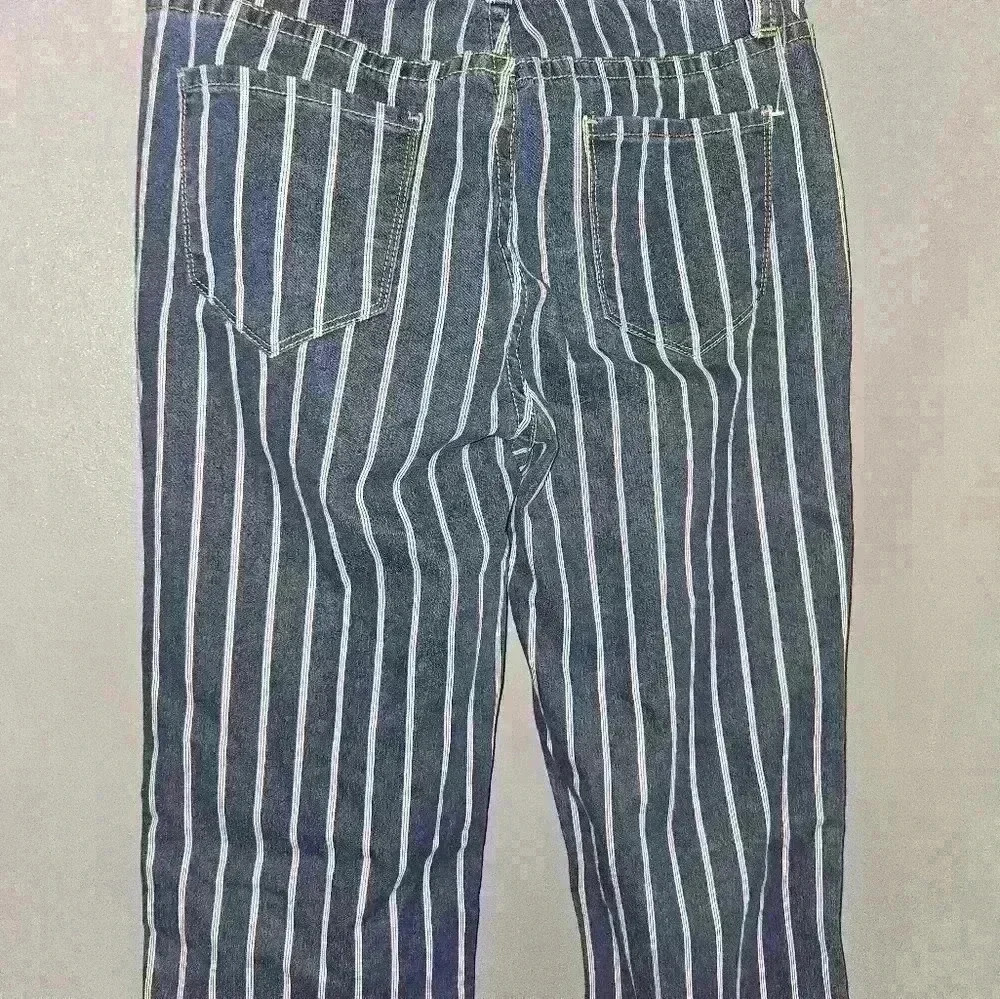 Rock & Roll Denim Womans High Rise Trouser Size W28 L 34 - Picture 7 of 12